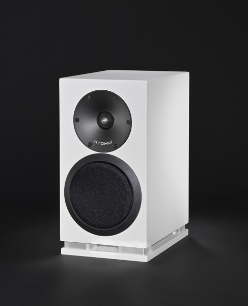 Atohm Sirocco 1.24 - Kompaktlautsprecher Schleiflack weiß