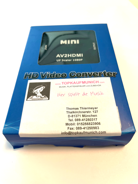 RCA auf HDMI Konverter