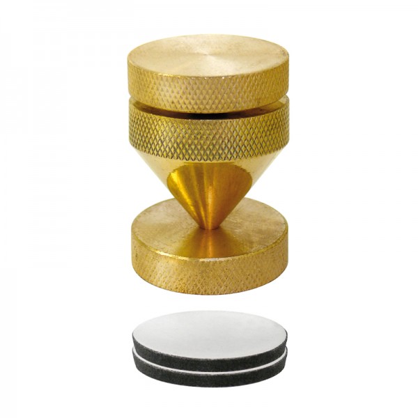 Dynavox Sub-Watt-Absorber 4er Set messing 100818