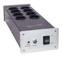 Dynavox x4100 Hifi-Steckdosenleiste mit Netzfilter 8-fach Silber 207411